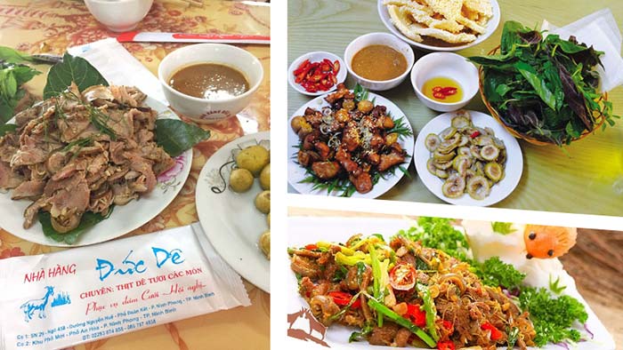 Thưởng thức các món ăn đặc sản tại Ninh Bình