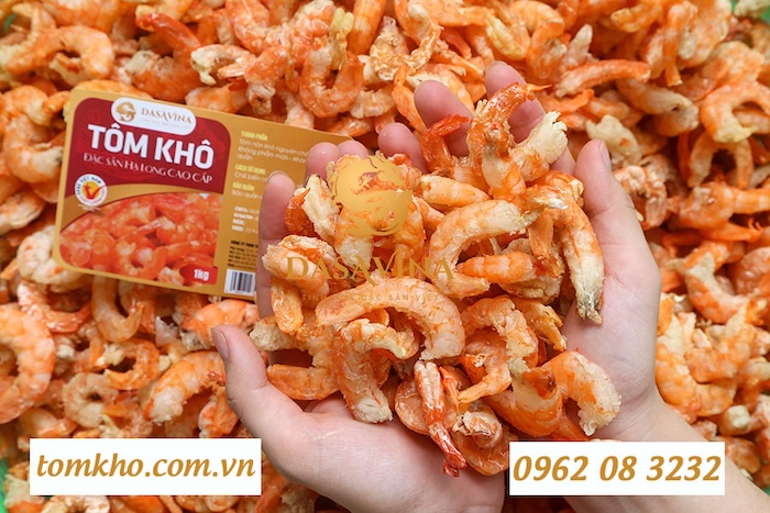 Tôm khô - Đặc sản nổi tiếng của miền biển
